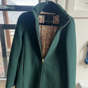 J Crew Alpine Green Italian Wool Women's Size S